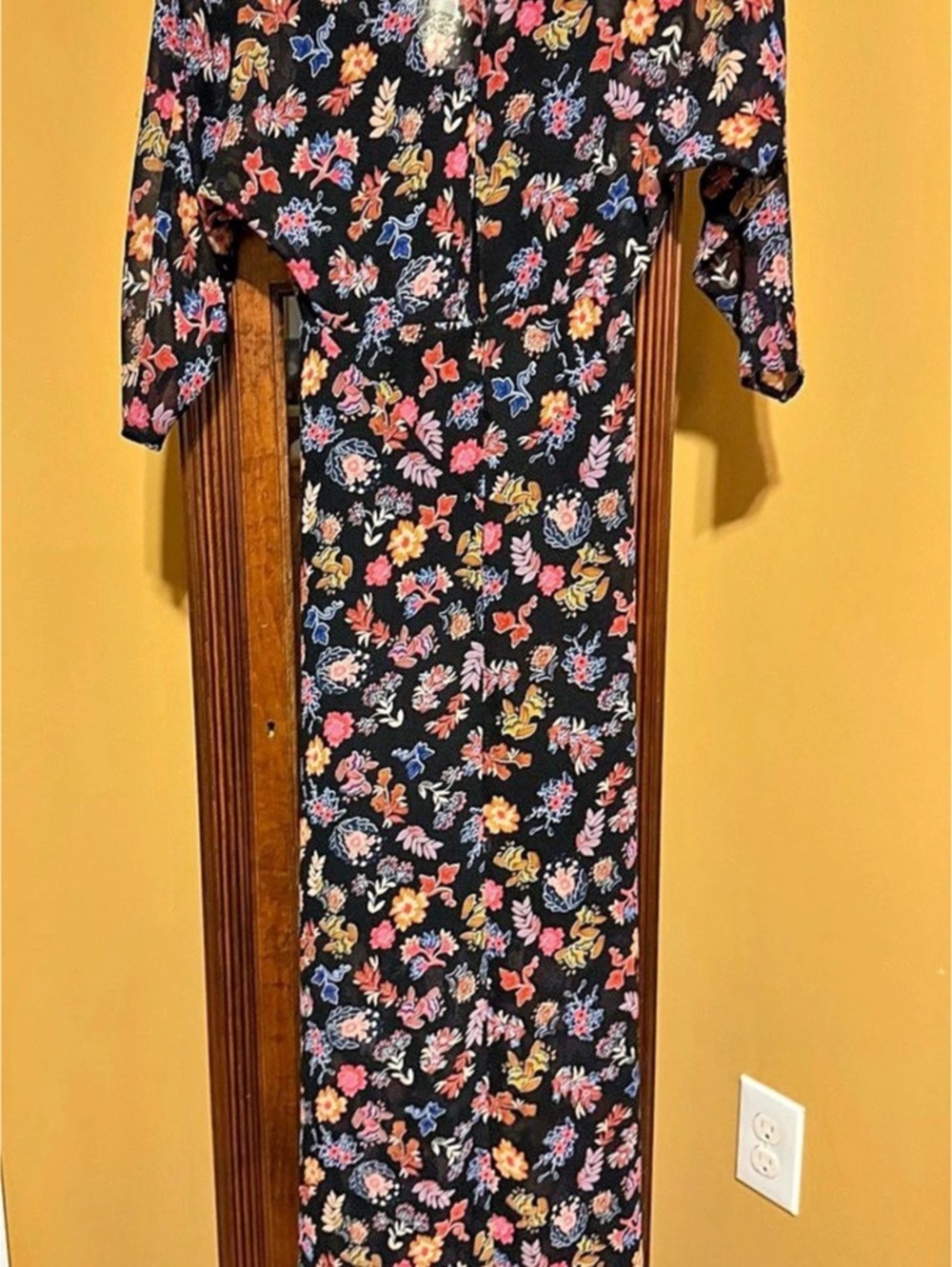 HD in Paris (by Anthropology) Fleur Kimono Maxi Dress in Size 0. NWT. CALL OUT